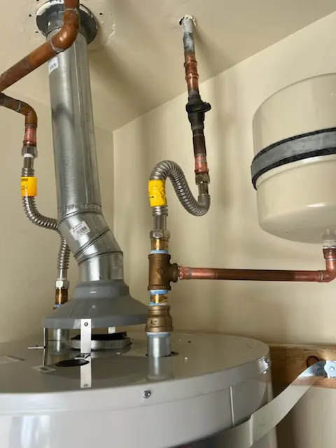 Water heater installation and plumbing repair in Charlestown